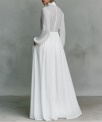 Cintia | Robe maxi minimaliste