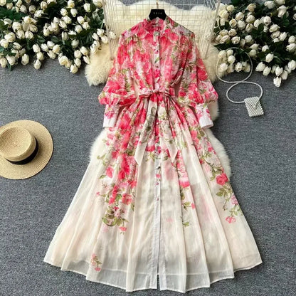 Lucy | Robe d'Été Florale Bohémienne