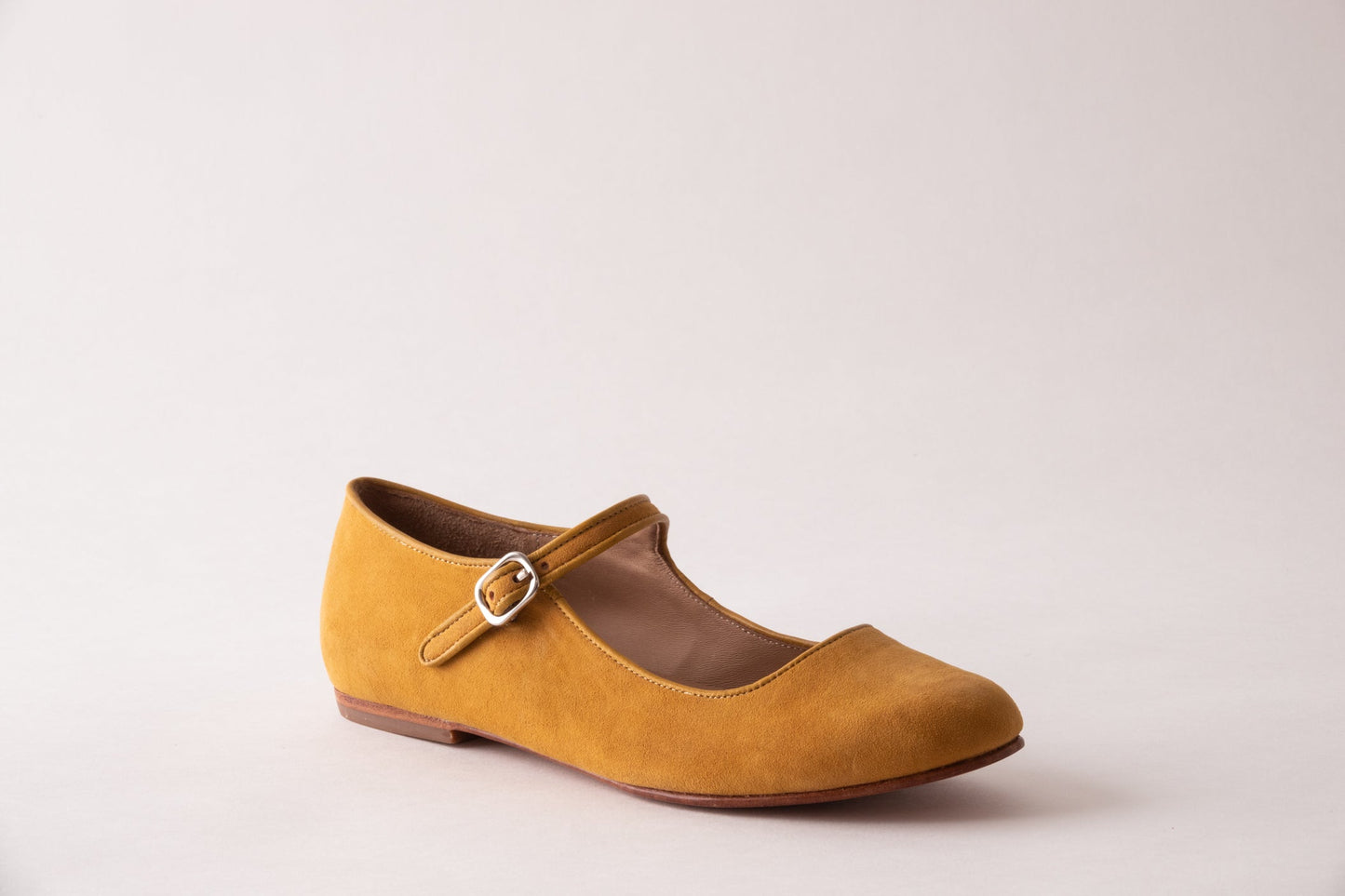 Elena – Mules Mary Jane en Daim