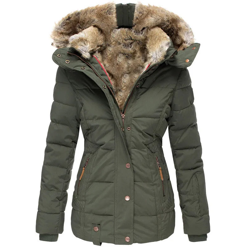 Grace - Veste en fourrure chaude et confortable pour l'hiver