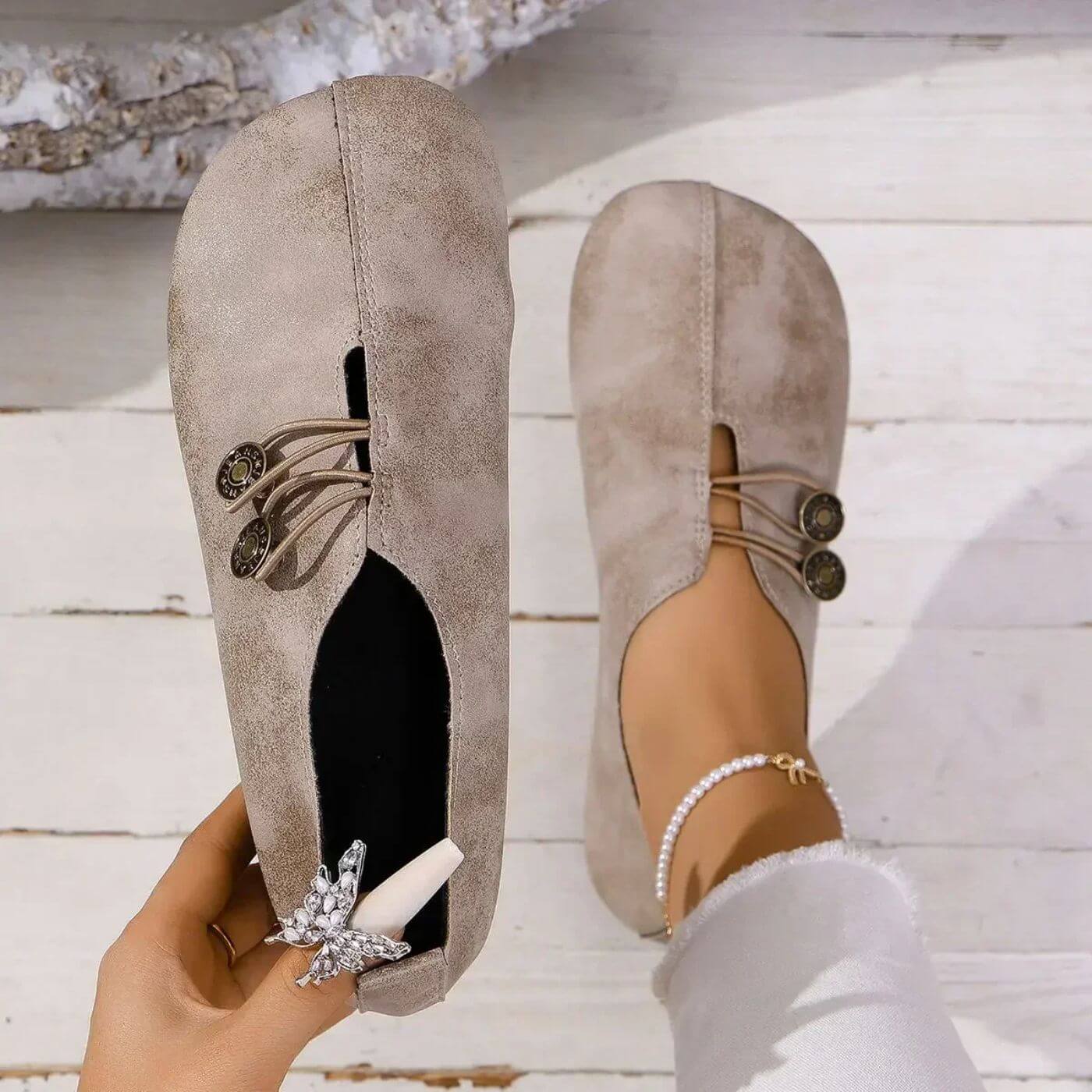 Honorata - Ballerine opache e morbide