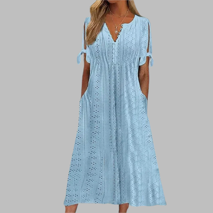 Alice – Robe midi élégante d'été au style boho
