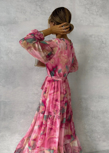 Meli | robe enveloppante avec imprimé floral