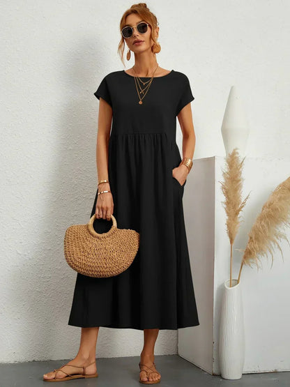 Gabrielle™ | Robe Midi Élégante et Intemporelle