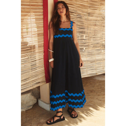 Jovie - Robe Décontractée Sans Manches avec Imprimé Floral