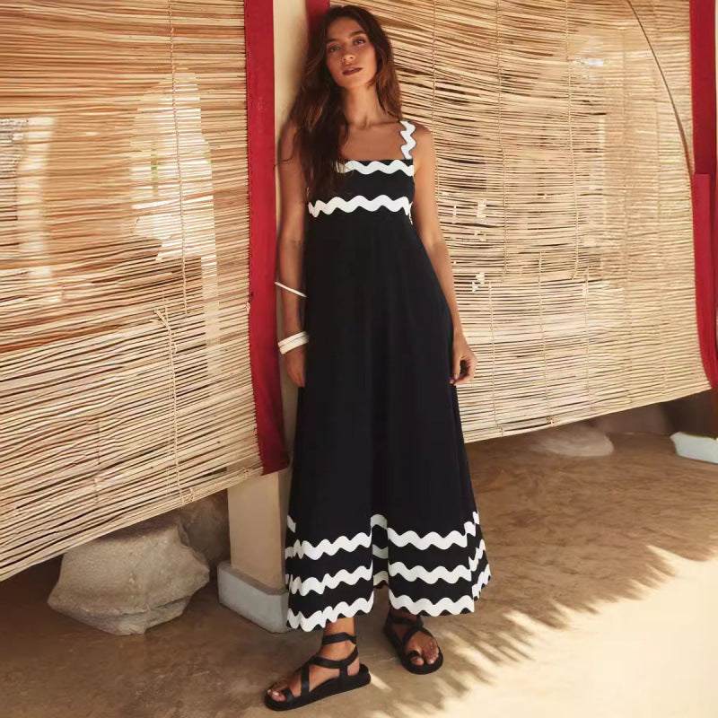Jovie - Robe Décontractée Sans Manches avec Imprimé Floral