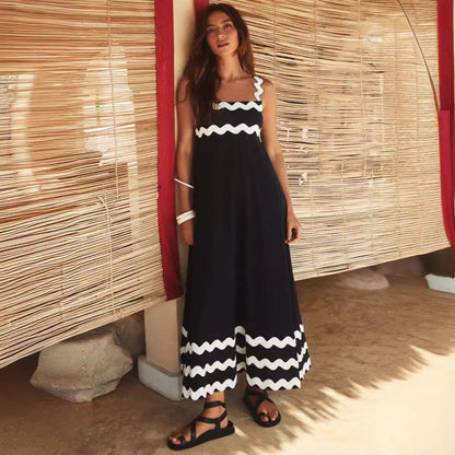 Jovie - Robe Décontractée Sans Manches avec Imprimé Floral