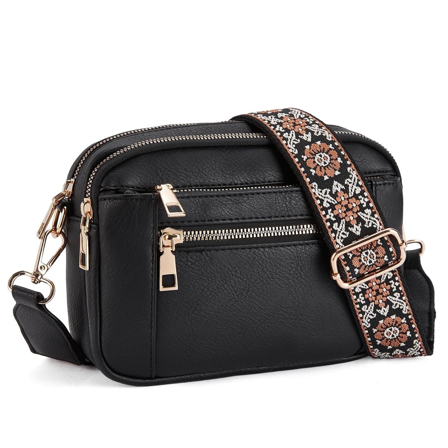 Erikka | Sac à bandoulière élégant avec bandoulière réglable à motifs