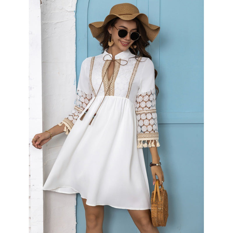 Velissa - Robe Midi Boho pour Femmes