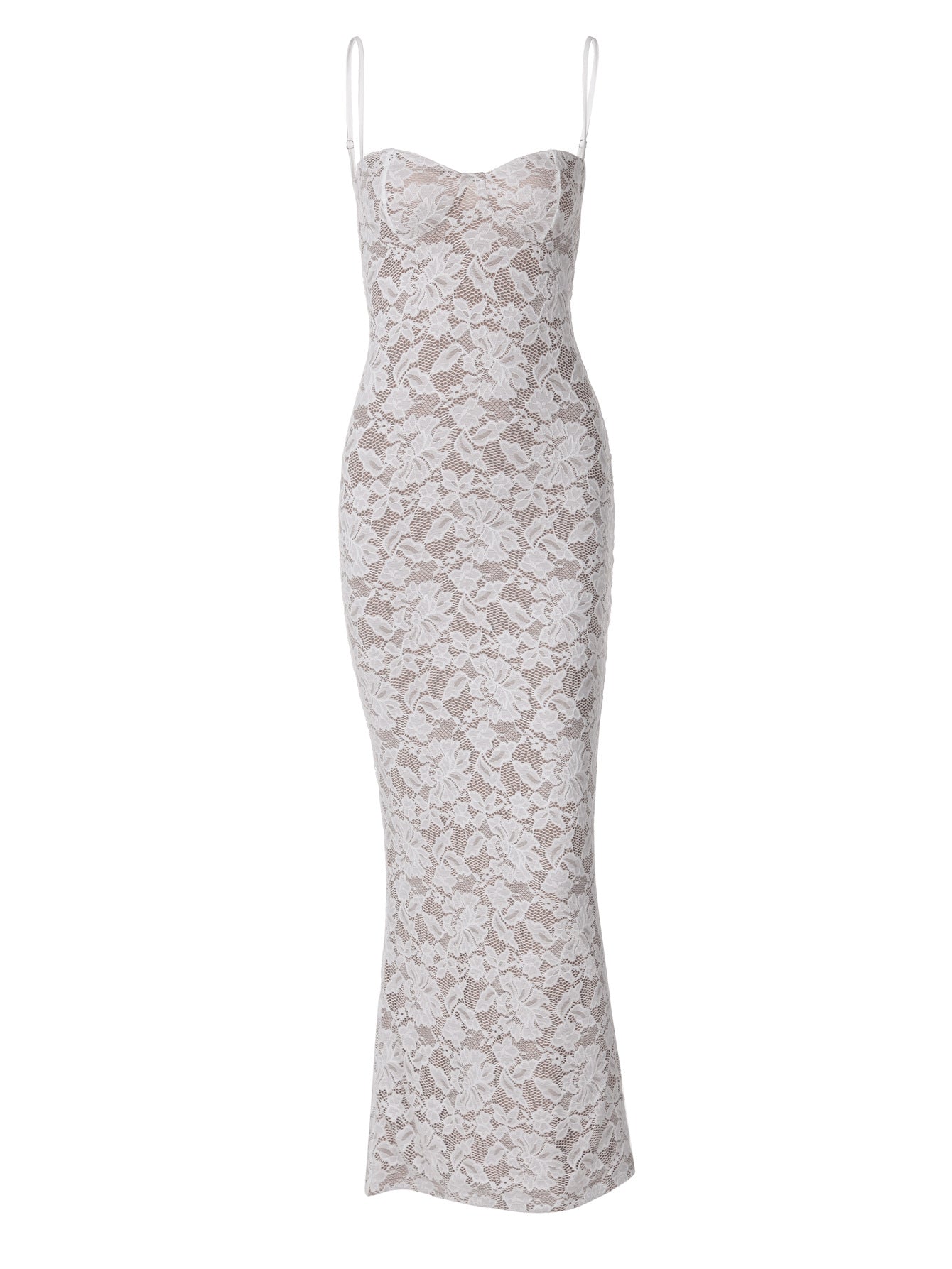 EVANGELINE - Robe Maxi Brodée