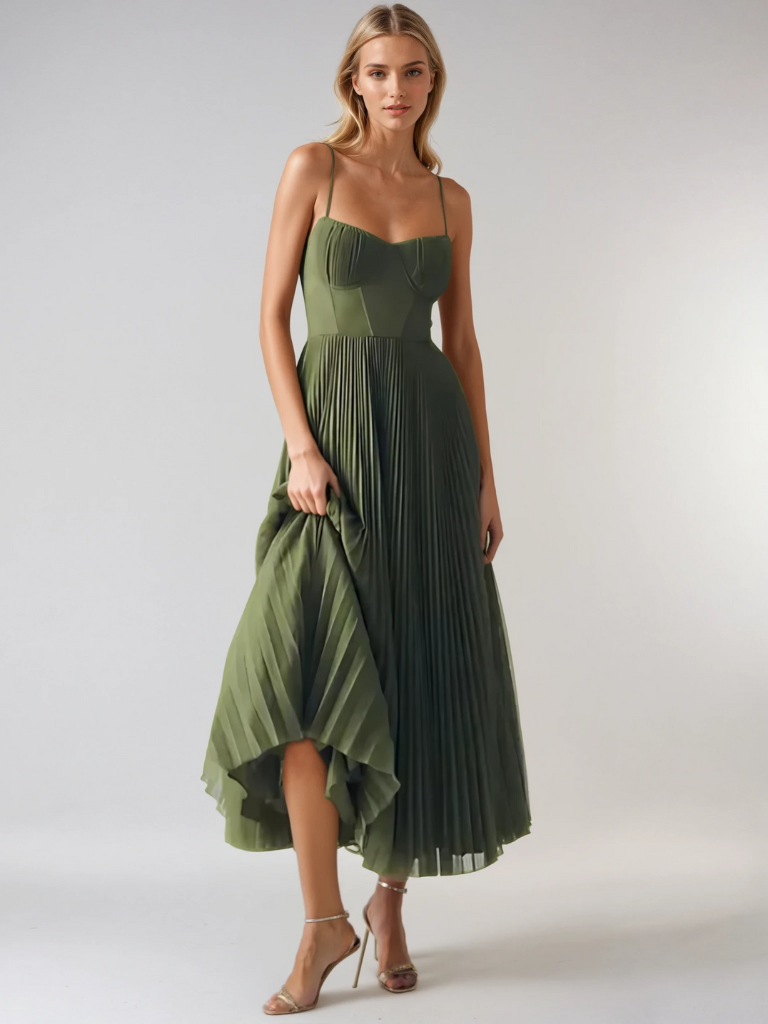 Zoe - Robe de Soirée Sans Manches Élégante à Dos Ouvert