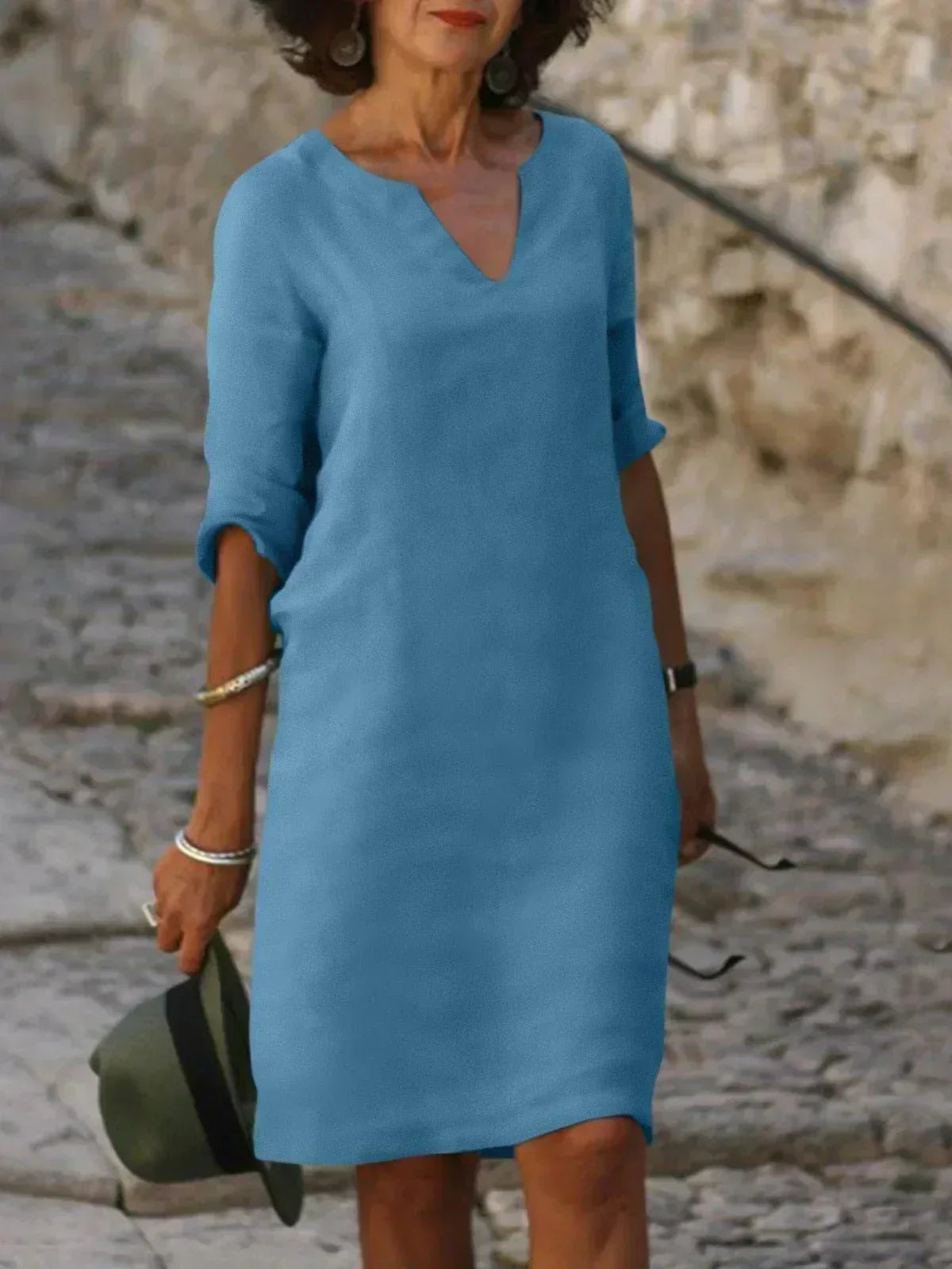 Maria | Robe Élégante avec Décolleté en V