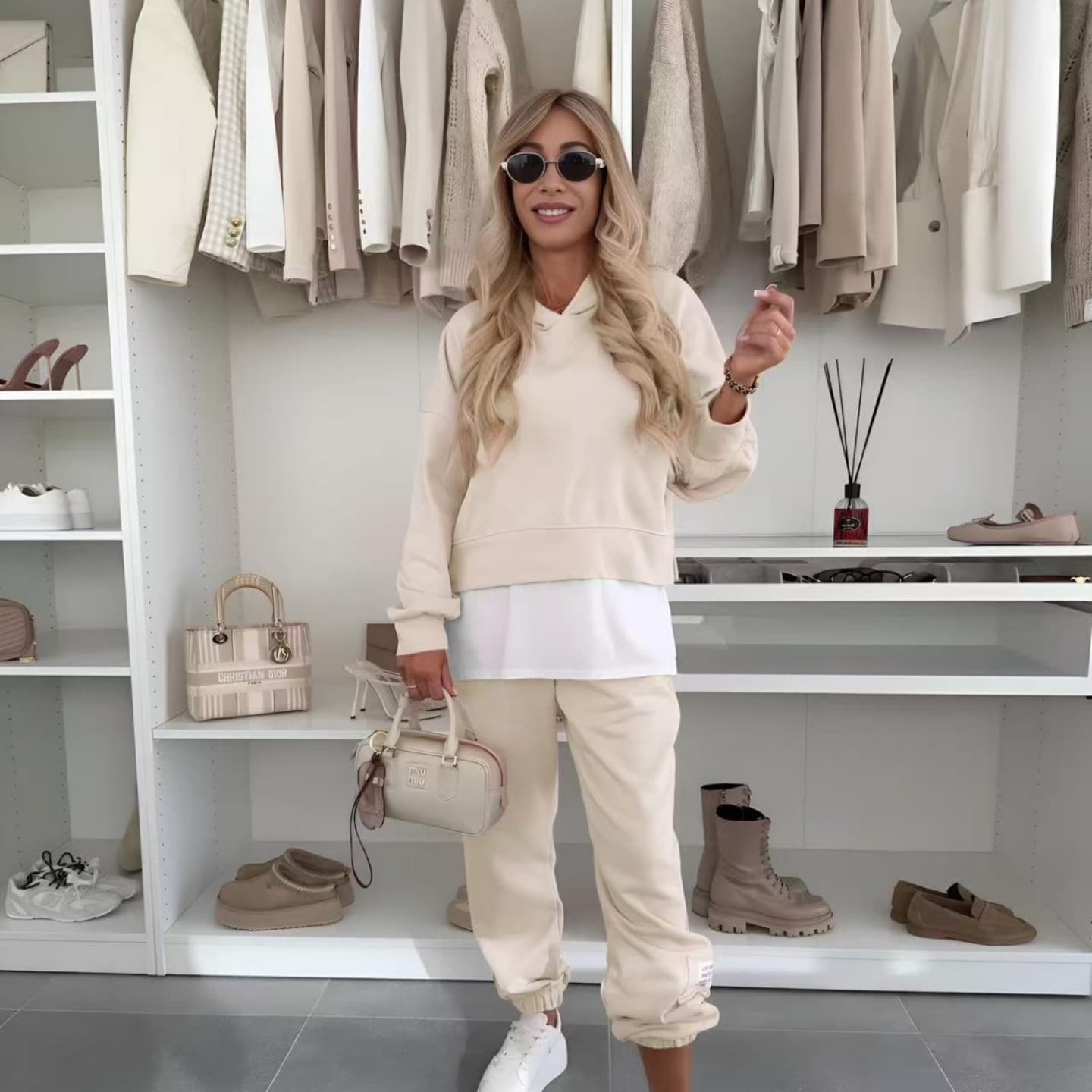 NANCY - ENSEMBLE HOODIE CHIC SANS EFFORT