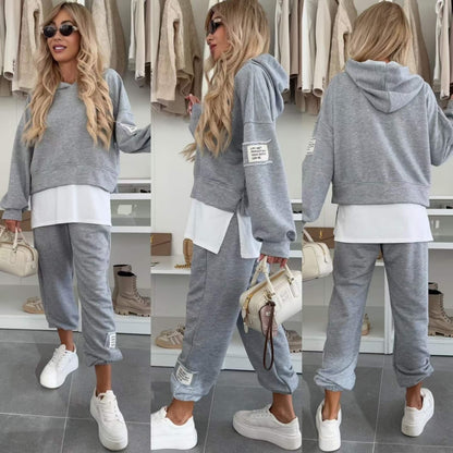 THALIRYN – ENSEMBLE DE SWEAT-SHIRT CASUAL À CAPUCHE