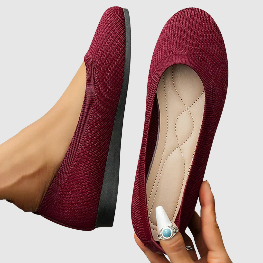 Anna™ | Ballerine in tessuto