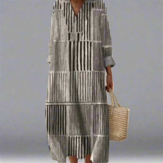 Mackenzie™ | Robe Géométrique Élégante
