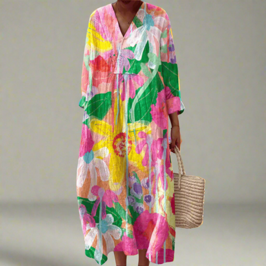 Helen™ | Robe Géométrique Élégante