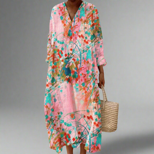 Amy™ | Robe Géométrique Élégante