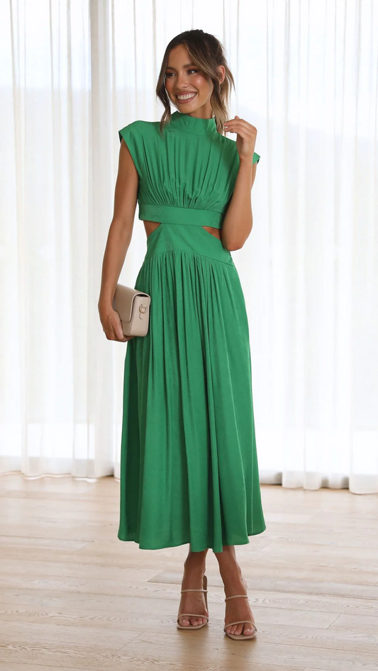 Quincy | Robe Midi avec Taille et Poches