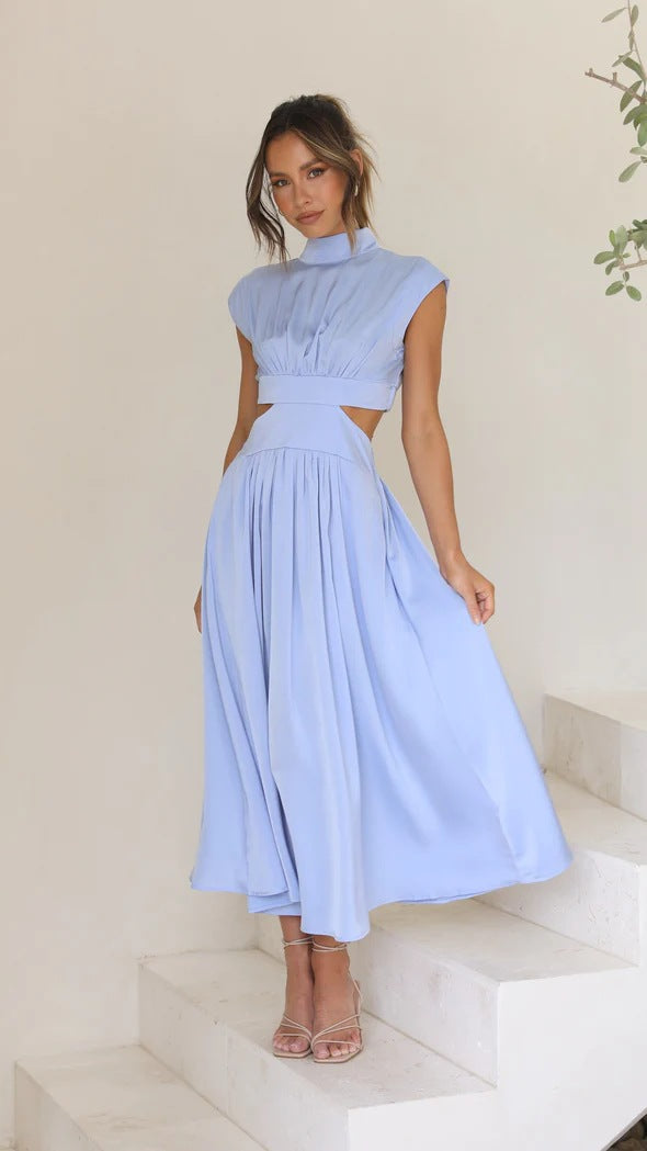 Quincy | Robe Midi avec Taille et Poches