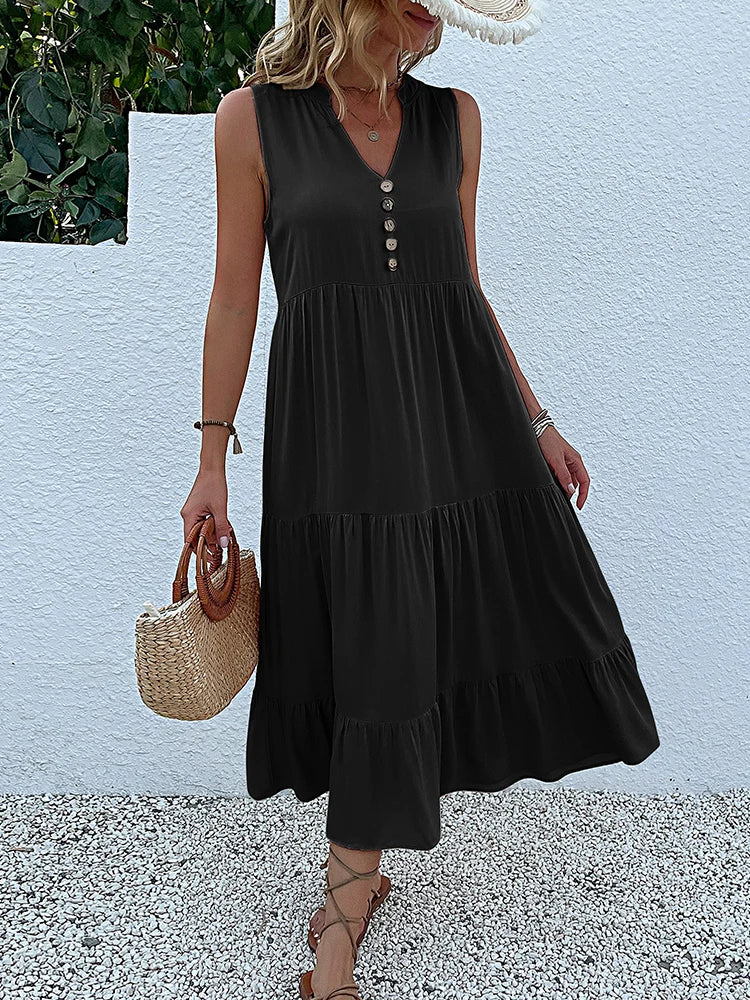 Jennifer | Robe d'Été Élégante