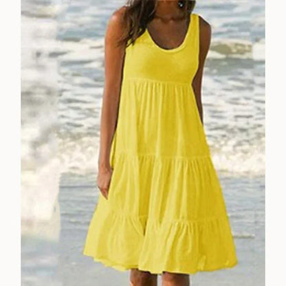 Layla™ - Robe Mini Sans Manches Boho