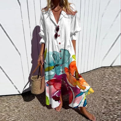 Jessy | Robe Maxi Boho de Luxe (Quasi épuisée)