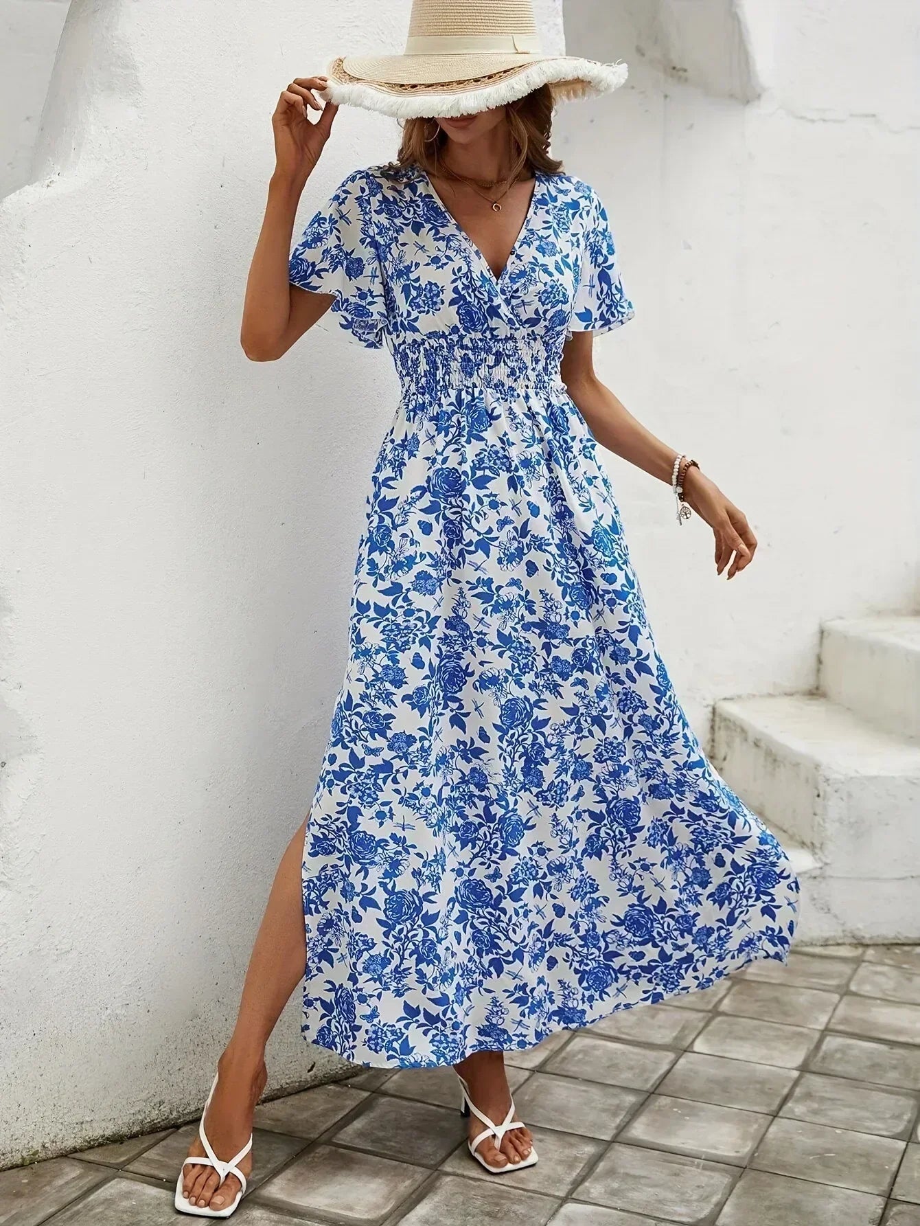 Denisse - Robe Maxi d'Été
