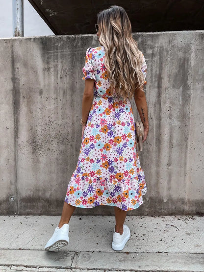 Naila™ - Robe Florale Élégante