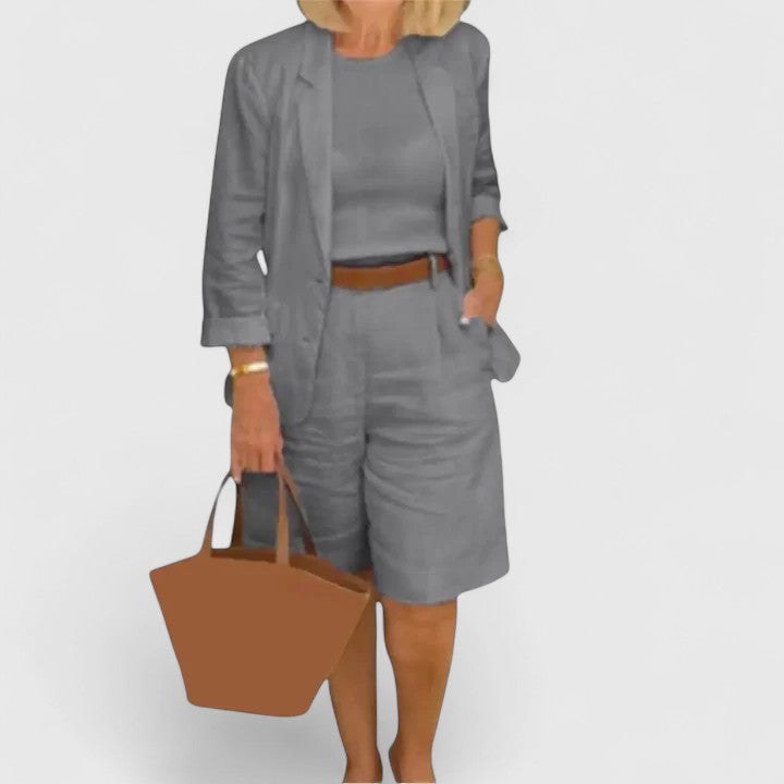 ANNA – ENSEMBLE DE SHORTS DÉCONTRACTÉS