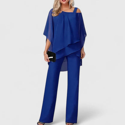 ZEPHYRAEN – ENSEMBLE PANTALON ÉLÉGANT EN DEUX PIÈCES