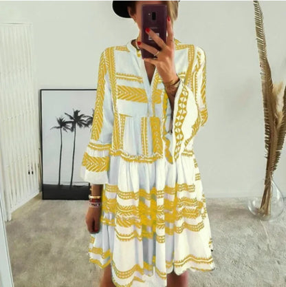 Carylle ~ Robe Bohème Fraîche
