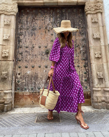 Fleur | Robe Maxi Bohème (Quasi épuisée)