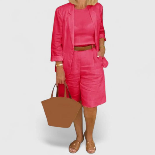 ANNA – ENSEMBLE DE SHORTS DÉCONTRACTÉS