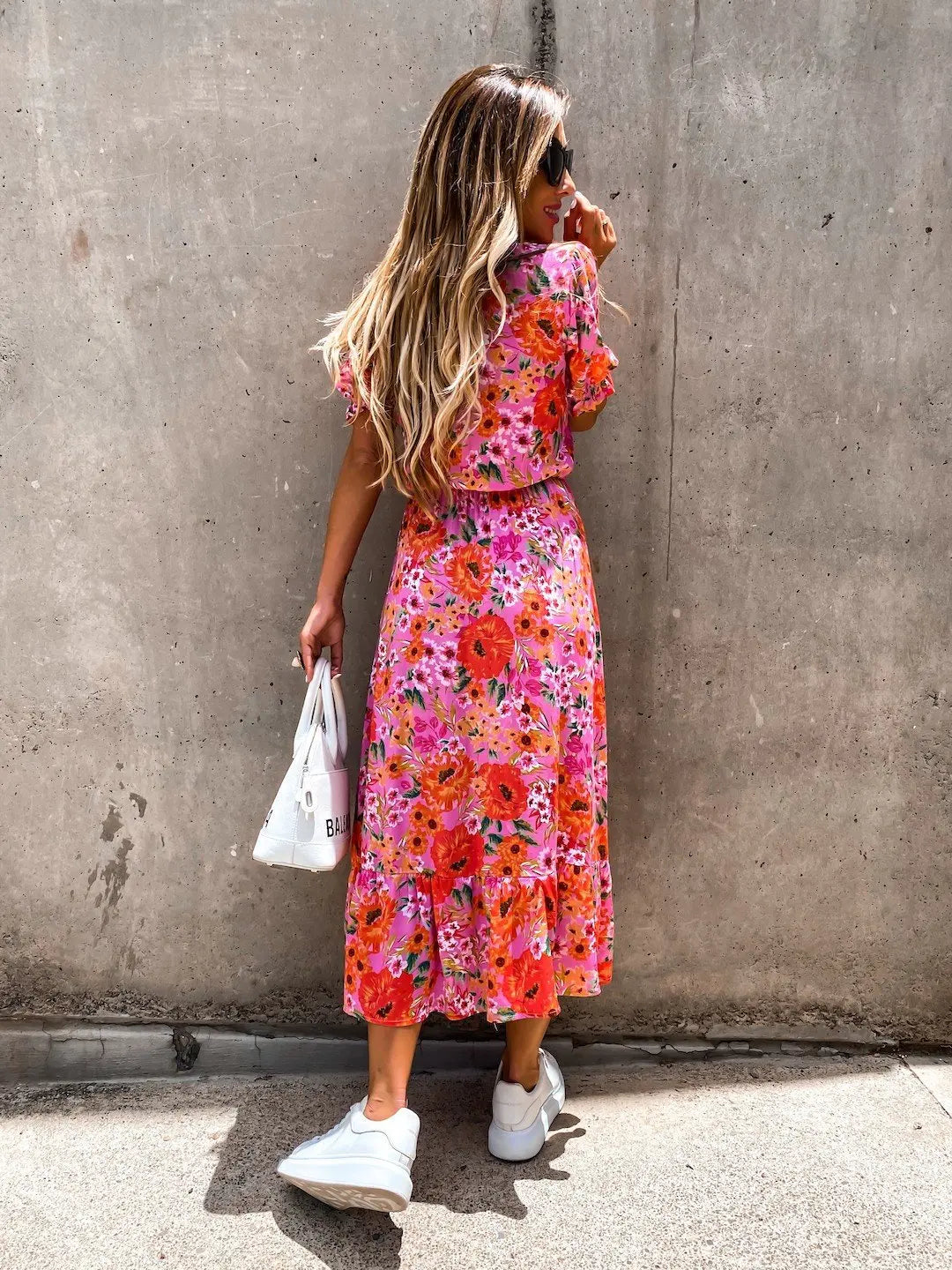 Naila™ - Robe Florale Élégante