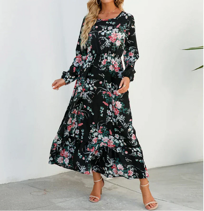 Emma | Robe Florale Confortable d'Été