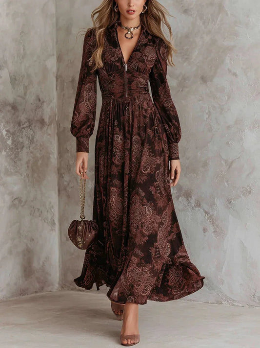 Cloe | Robe longue vintage