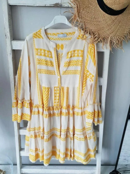 Carylle ~ Robe Bohème Fraîche