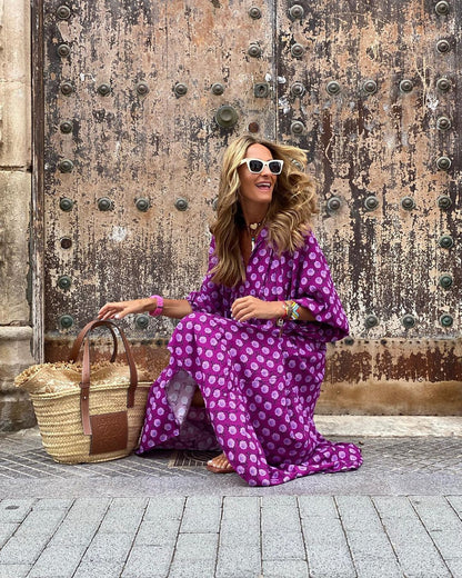 Fleur | Robe Maxi Bohème (Quasi épuisée)