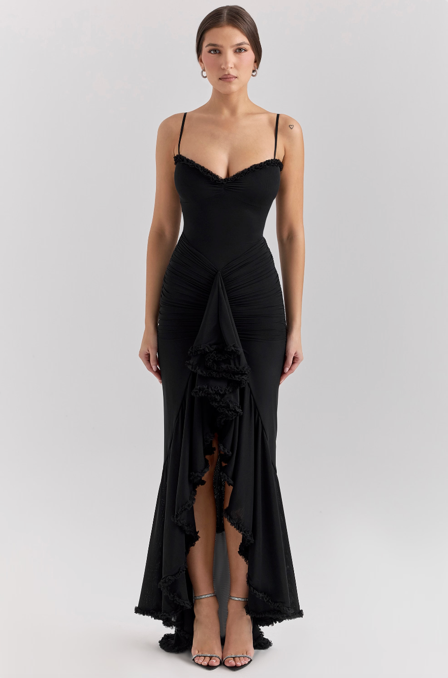 Edith - Robe Enchanteresse Avec Volants