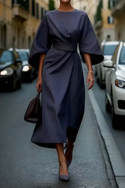 Clare™ | Robe Maxi Avec Ceinture Élégante