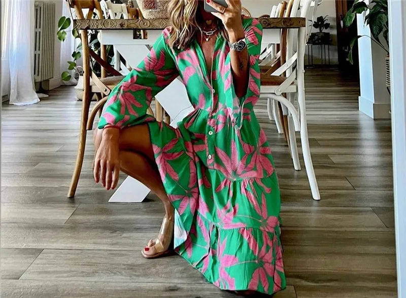 Robe Midi Boho Bloom Everlen™