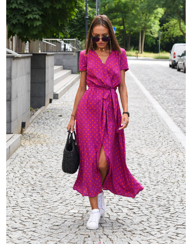 Nadia | Robe Élégante avec Imprimé