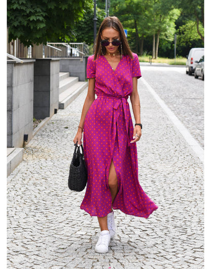 Nadia | Robe Élégante avec Imprimé