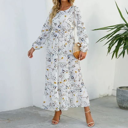Emma | Robe Florale Confortable d'Été