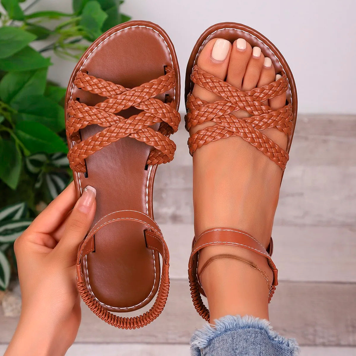 Miuccia - Sandali in Pelle Eleganti