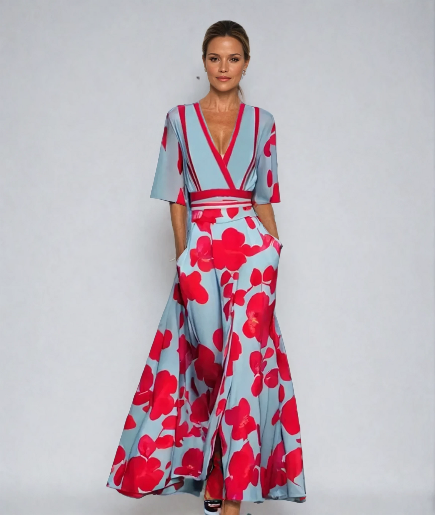 Chloe | Robe Florale Élégante
