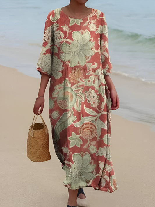 Robine™ | Robe Imprimée Brise d'Été
