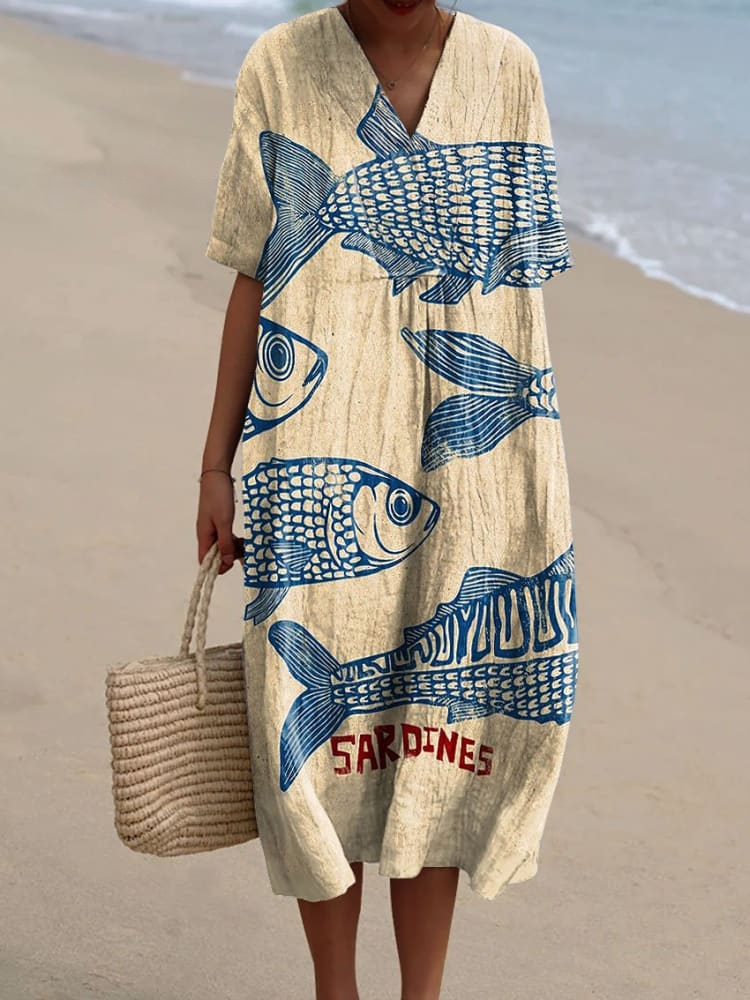 Marlene™ | Robe Imprimée Brise d'Été