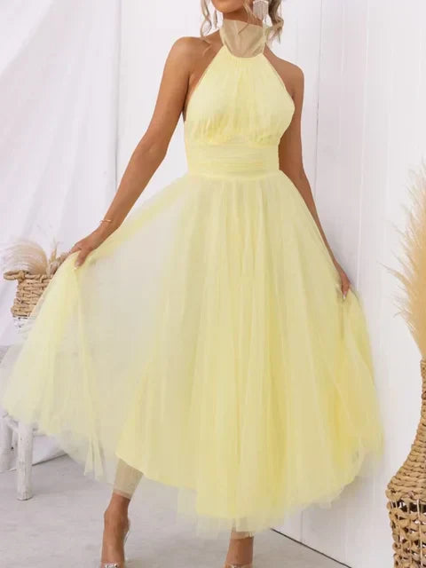 Jennifer | Robe Tendance à Col Montant Aria